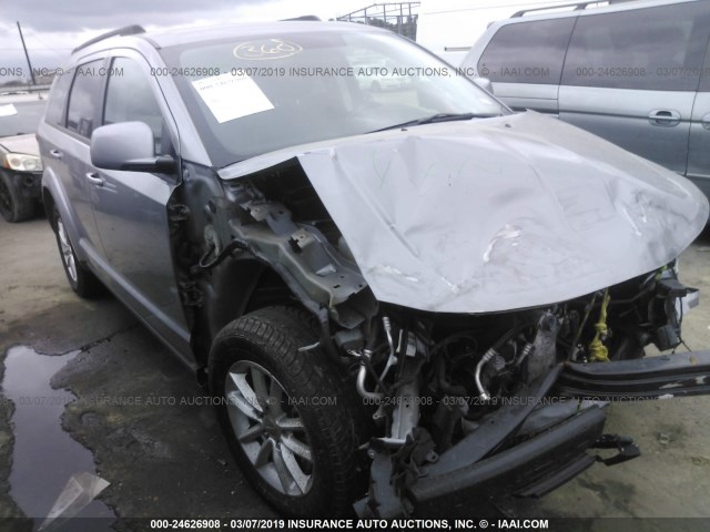 3C4PDCBG4FT743075 - 2015 DODGE JOURNEY SXT 灰色 照片 1