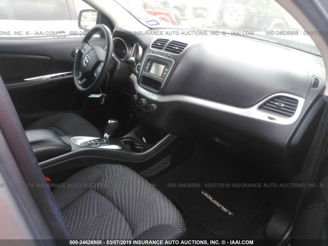 3C4PDCBG4FT743075 - 2015 DODGE JOURNEY SXT 灰色 照片 5