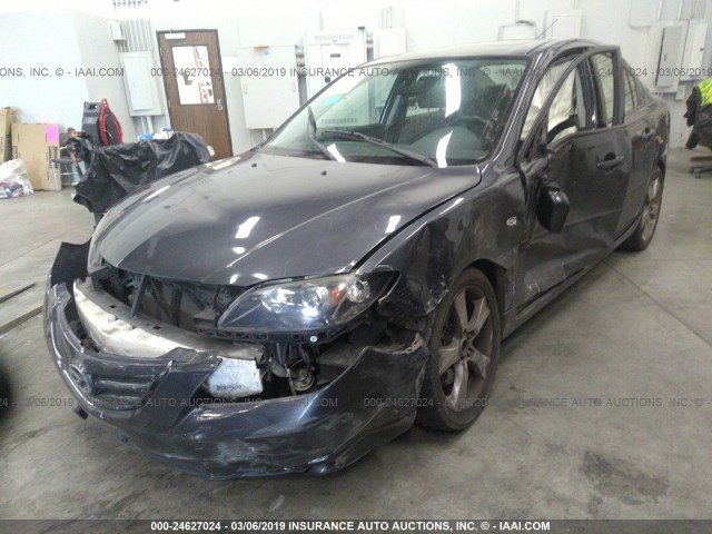 JM1BK323051271816 - 2005 MAZDA 3 S GRAY photo 2