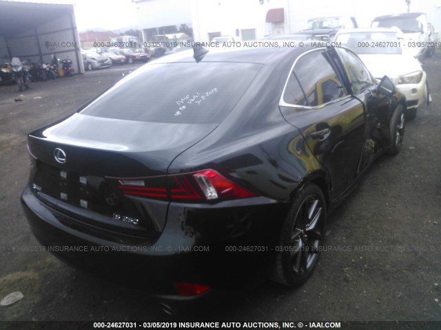 JTHBF1D26F5053529 - 2015 LEXUS IS 250 BLACK photo 4