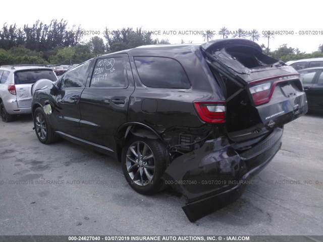 1C4RDHDG1HC642321 - 2017 DODGE DURANGO GT BROWN photo 3