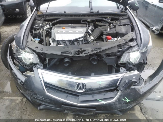 JH4CW2H68DC000895 - 2013 ACURA TSX TECH GRAY photo 6