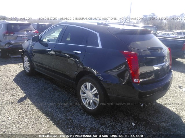 3GYFNCE36DS649553 - 2013 CADILLAC SRX LUXURY COLLECTION BLACK photo 3