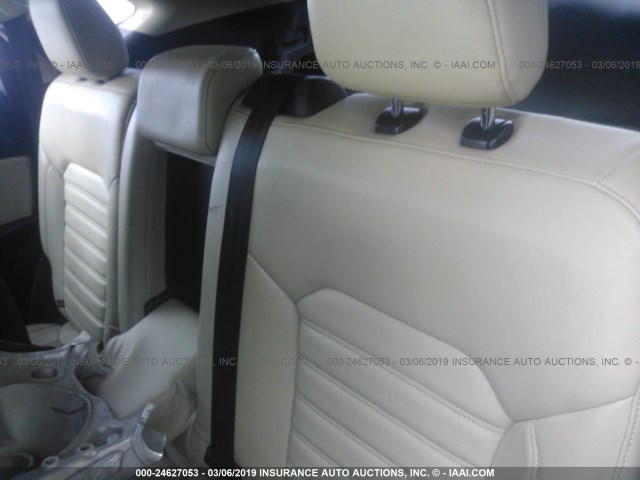 2FMTK3J92FBB56033 - 2015 FORD EDGE SEL WHITE photo 8