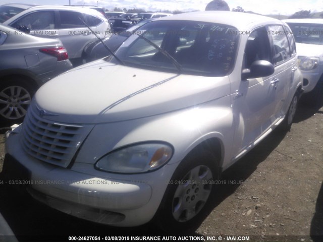 3C4FY58B45T533498 - 2005 CHRYSLER PT CRUISER TOURING WHITE photo 2