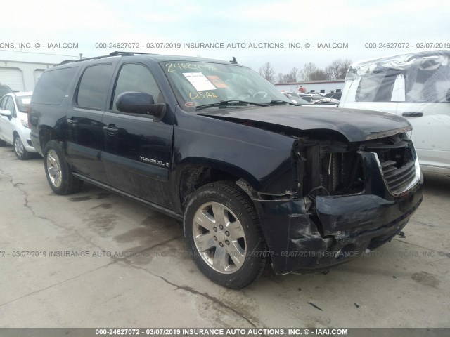 1GKFK16347J300175 - 2007 GMC YUKON XL K1500 BLUE photo 1