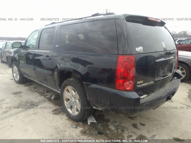 1GKFK16347J300175 - 2007 GMC YUKON XL K1500 BLUE photo 3