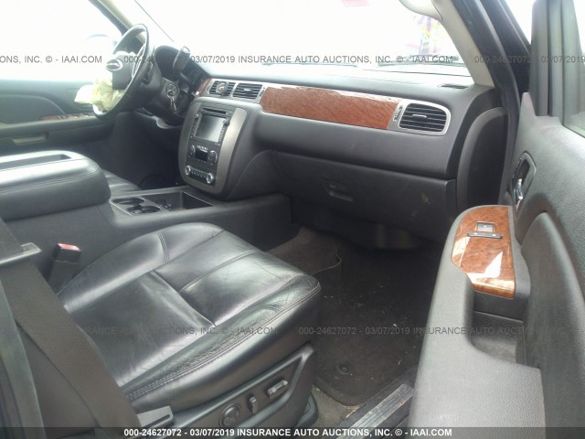 1GKFK16347J300175 - 2007 GMC YUKON XL K1500 BLUE photo 5