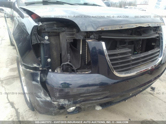 1GKFK16347J300175 - 2007 GMC YUKON XL K1500 BLUE photo 6