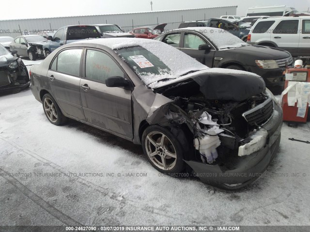 1NXBR32E18Z042976 - 2008 TOYOTA COROLLA CE/LE/S GRAY photo 1