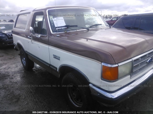 1FMEU15N5HLA12204 - 1987 FORD BRONCO U100 BROWN photo 6