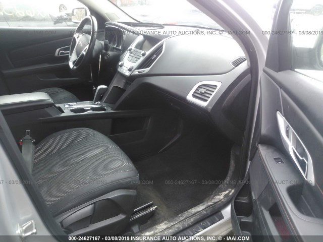 2GKALSEK3C6233338 - 2012 GMC TERRAIN SLE SILVER photo 5