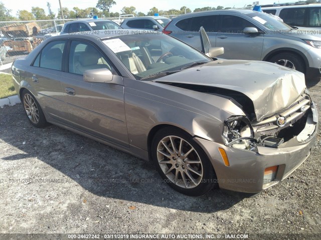 1G6DP577060179858 - 2006 CADILLAC CTS HI FEATURE V6 GOLD photo 1