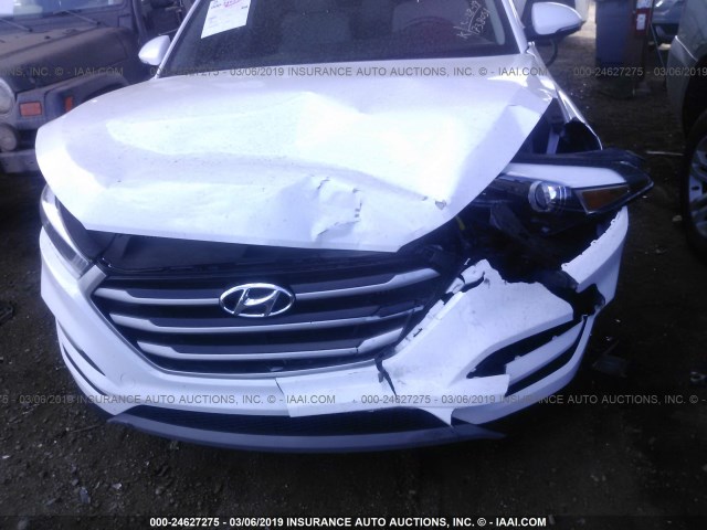 KM8J33A28JU738051 - 2018 HYUNDAI TUCSON LIMITED/SPORT AND ECO/SE WHITE photo 6