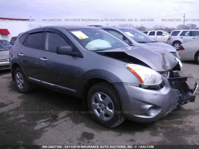 JN8AS5MT4BW577179 - 2011 NISSAN ROGUE S/SV/KROM GRAY photo 1