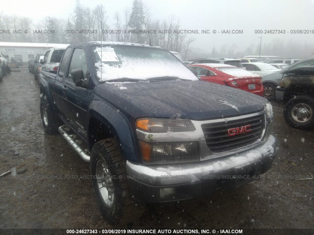 1GTDT196548130238 - 2004 GMC CANYON BLUE photo 1