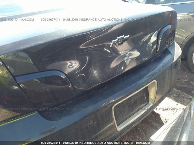 1G1ZH57B98F204351 - 2008 CHEVROLET MALIBU 1LT შავი ფოტო 6