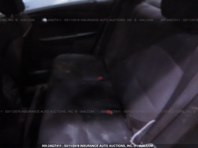 1G1ZH57B98F204351 - 2008 CHEVROLET MALIBU 1LT შავი ფოტო 8