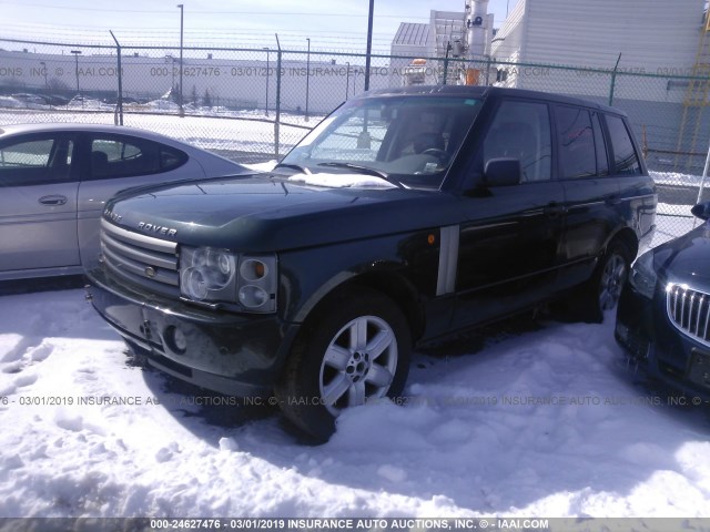 SALMB11453A107801 - 2003 LAND ROVER RANGE ROVER HSE GREEN photo 2