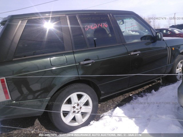 SALMB11453A107801 - 2003 LAND ROVER RANGE ROVER HSE GREEN photo 4