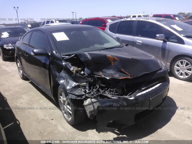 JTKDE177470165175 - 2007 TOYOTA SCION TC შავი ფოტო 1