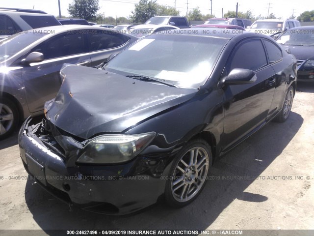 JTKDE177470165175 - 2007 TOYOTA SCION TC შავი ფოტო 2