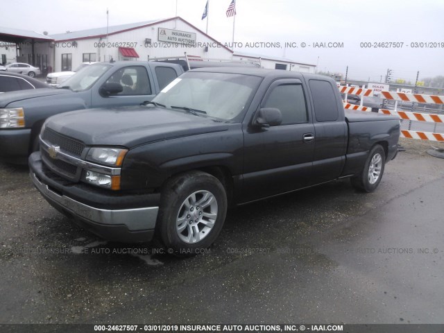 2GCEC19T241435466 - 2004 CHEVROLET SILVERADO C1500 GRAY photo 2