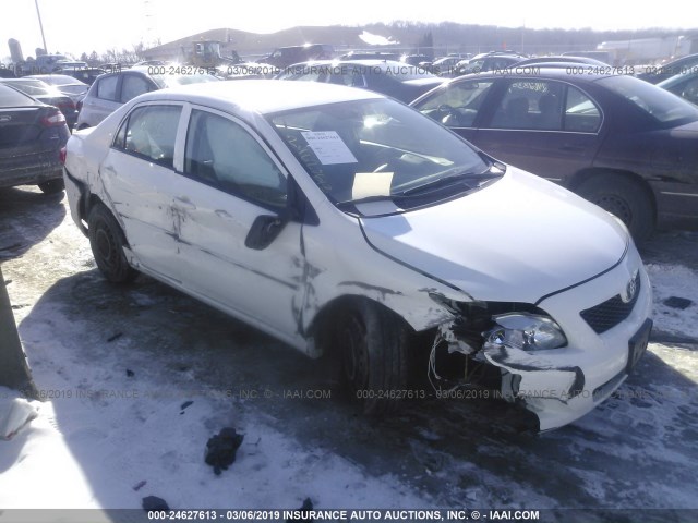 JTDBL40E499049164 - 2009 TOYOTA COROLLA LE/XLE WHITE photo 1