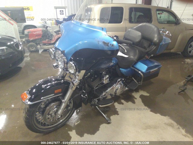 1HD1KEM17BB613351 - 2011 HARLEY-DAVIDSON FLHTK BLUE photo 2