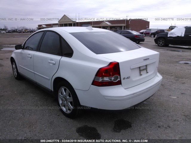 YV1MS382362170153 - 2006 VOLVO S40 2.4I WHITE photo 3