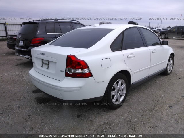 YV1MS382362170153 - 2006 VOLVO S40 2.4I WHITE photo 4