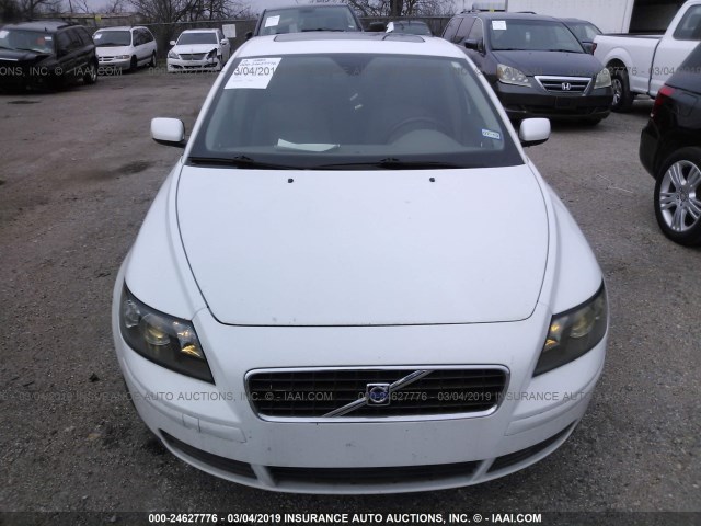 YV1MS382362170153 - 2006 VOLVO S40 2.4I WHITE photo 6