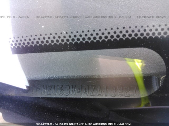 1FMZU63K44ZA13827 - 2004 FORD EXPLORER XLT/XLT SPORT/NBX Bej foto 9