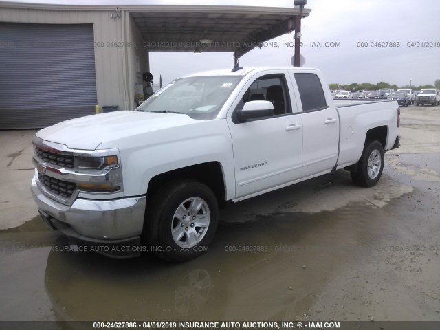 1GCRCREH4JZ149655 - 2018 CHEVROLET SILVERADO C1500 LT WHITE photo 2