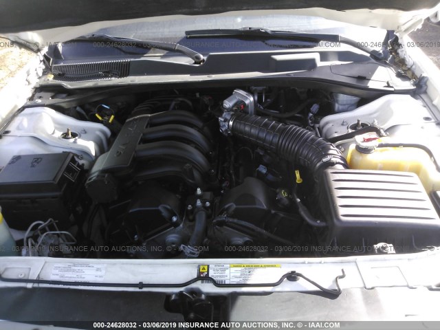 2D4FV47TX8H221537 - 2008 DODGE MAGNUM WHITE photo 10