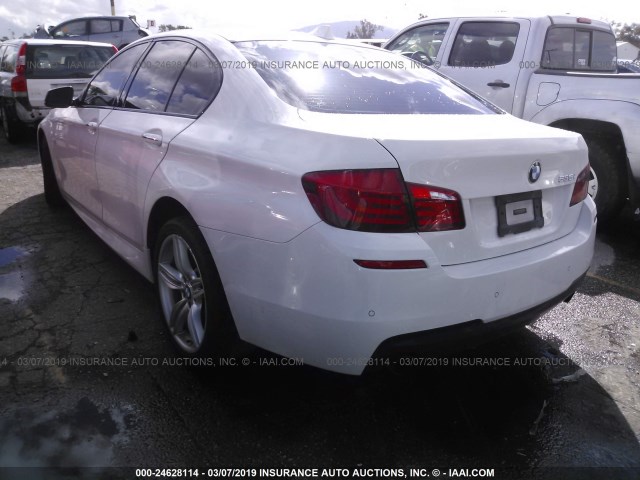WBAFR7C5XCC815922 - 2012 BMW 535 I WHITE photo 3