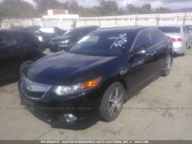 JH4CU2F80CC027663 - 2012 ACURA TSX SE BLACK photo 2