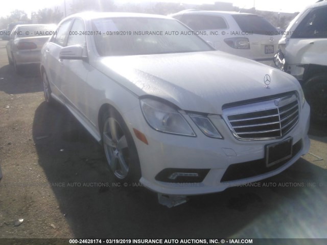 WDDHF5GB5BA445231 - 2011 MERCEDES-BENZ E 350 WHITE photo 6