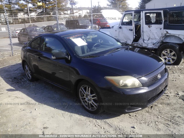 JTKDE167380242248 - 2008 TOYOTA SCION TC BLACK photo 1