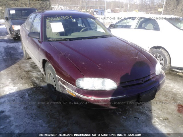 2G1WL52J1Y1327519 - 2000 CHEVROLET LUMINA MAROON photo 1