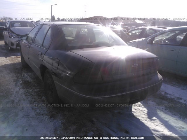 2G1WL52J1Y1327519 - 2000 CHEVROLET LUMINA MAROON photo 3