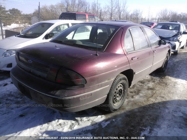 2G1WL52J1Y1327519 - 2000 CHEVROLET LUMINA MAROON photo 4