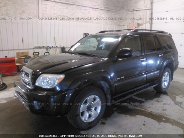 JTEBU14R860079613 - 2006 TOYOTA 4RUNNER SR5/SPORT BLACK photo 2