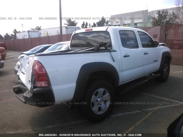 3TMLU4EN2EM146031 - 2014 TOYOTA TACOMA DOUBLE CAB 白色 照片 4