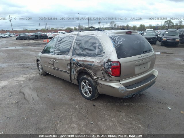 2D8GP44L16R654608 - 2006 DODGE GRAND CARAVAN SXT GOLD photo 3