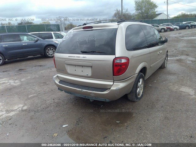 2D8GP44L16R654608 - 2006 DODGE GRAND CARAVAN SXT GOLD photo 4