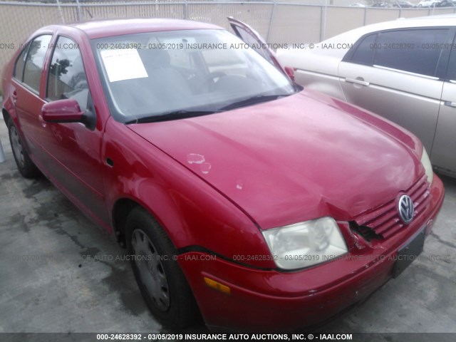 3VWRC29M0XM025968 - 1999 VOLKSWAGEN JETTA GL RED photo 1