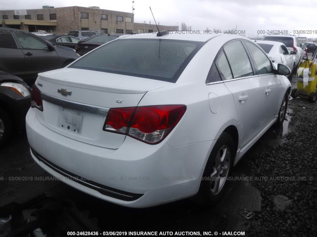 1G1PE5SB1G7174228 - 2016 CHEVROLET CRUZE LIMITED LT WHITE photo 4