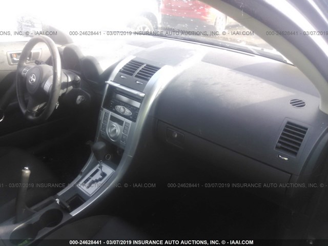 JTKDE177660098349 - 2006 TOYOTA SCION TC შავი ფოტო 5