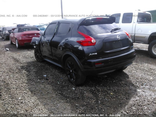 JN8AF5MR4ET356065 - 2014 NISSAN JUKE S/SV/SL/NISMO BLACK photo 3